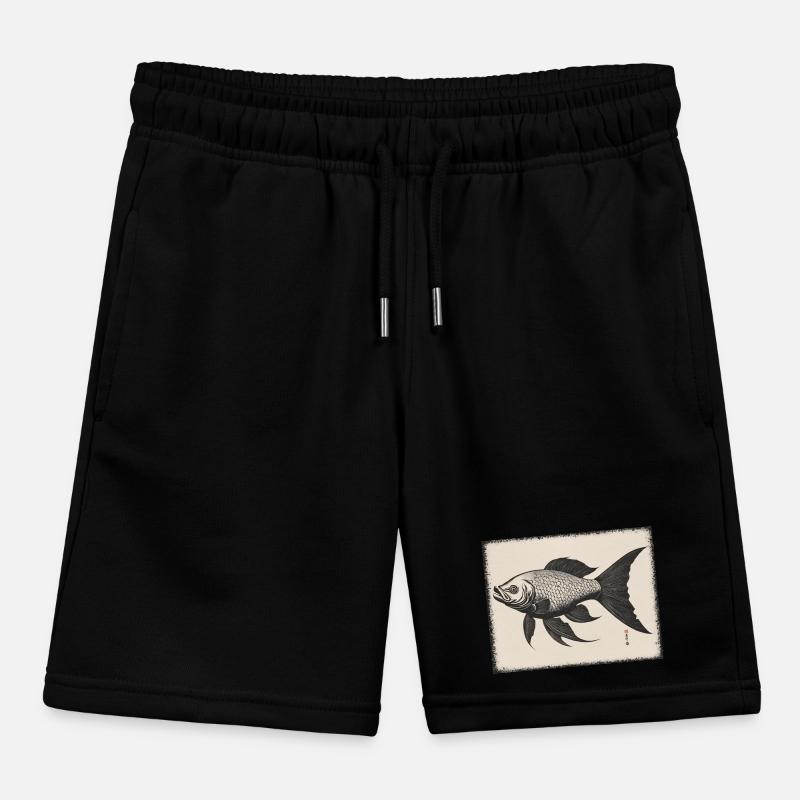 Goldfish Kids Organic Sweat Shorts by Stanley/Stella