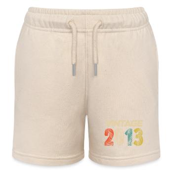 Vintage 2013 Retro - Best-seller - Short de jogging enfant bio Stanley/Stella - écru doux - Devant