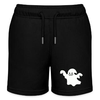 Fantôme - Short de jogging enfant bio Stanley/Stella - noir - Devant