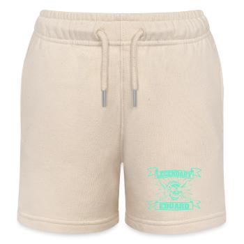 Carnival Eduard - Kids Organic Sweat Shorts by Stanley/Stella - soft Ecru - Front