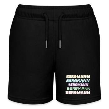Job Miner - Kids Organic Sweat Shorts by Stanley/Stella - black - Front