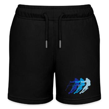 Ski - Short de jogging enfant bio Stanley/Stella - noir - Devant