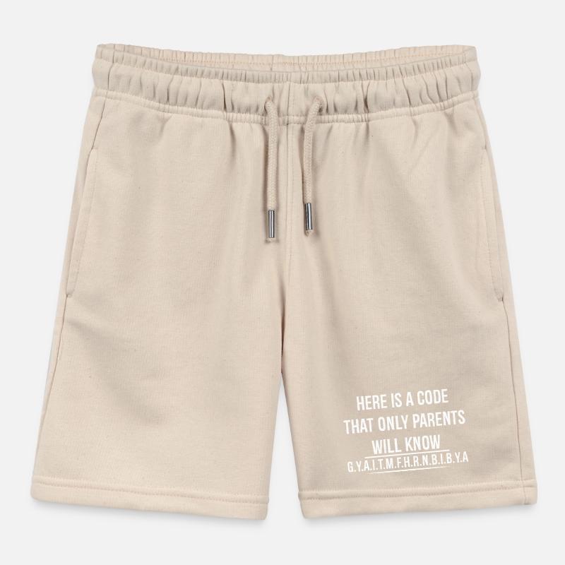 Hier ist ein Code, den nur Eltern kennen werden Kinder Organic Joggingshorts Mini Bolter von Stanley/Stella