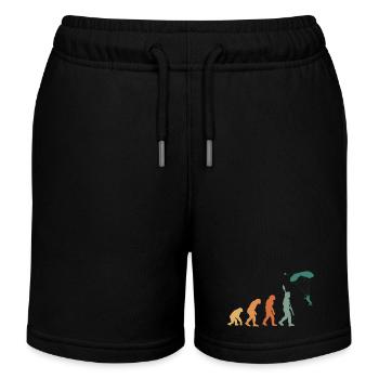 Parapente Evolution Retro - Short de jogging enfant bio Stanley/Stella - noir - Devant
