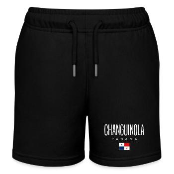 Changuinola Panama Panaméen - Short de jogging enfant bio Stanley/Stella - noir - Devant