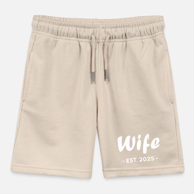Ehefrau ist 2025 Kinder Organic Joggingshorts Mini Bolter von Stanley/Stella
