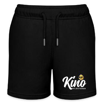Kino Flüsterer - Kinder Organic Joggingshorts Mini Bolter von Stanley/Stella - Schwarz - Vorne