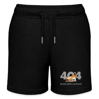 404 Compétences sociales non trouvées - Short de jogging enfant bio Stanley/Stella - noir - Devant