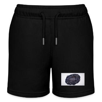 Mondphasen-Sternbild Mosaik - Kinder Organic Joggingshorts Mini Bolter von Stanley/Stella - Schwarz - Vorne