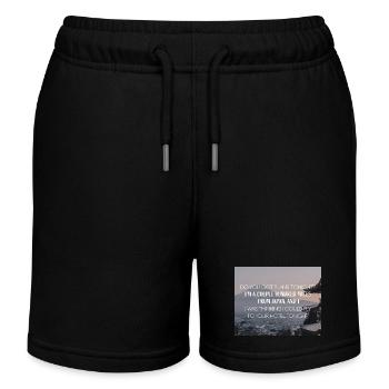 Lost in Japan - S. Mendes - Kids Organic Sweat Shorts by Stanley/Stella - black - Front