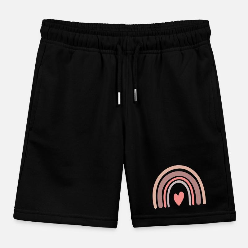 Rainbow Kids Organic Sweat Shorts by Stanley/Stella