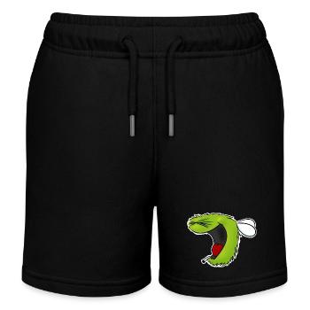 Hahahahaha bourdon - Short de jogging enfant bio Stanley/Stella - noir - Devant