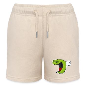 Hahahahaha bourdon - Short de jogging enfant bio Stanley/Stella - écru doux - Devant