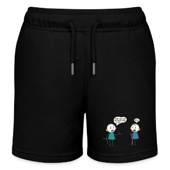 Cela coûtera un bras et une jambe Jeu de mots - Short de jogging enfant bio Stanley/Stella - noir - Devant