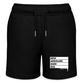 Beruf Angiologe - Kinder Organic Joggingshorts Mini Bolter von Stanley/Stella - Schwarz - Vorne