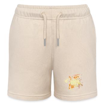 Retro 1967 - Kinder Organic Joggingshorts Mini Bolter von Stanley/Stella - Natur - Vorne