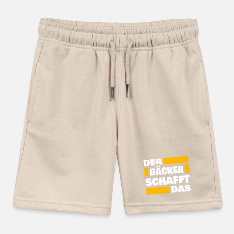 Baker as work Kids Organic Sweat Shorts by Stanley/Stella