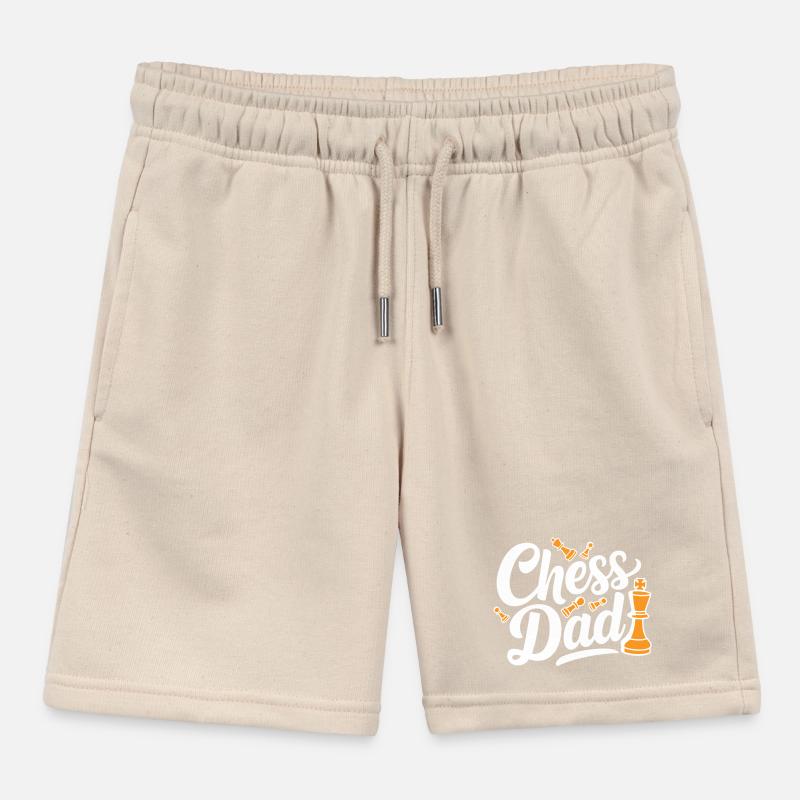 Chess Dad Schach Spruch Zitat Kinder Organic Joggingshorts Mini Bolter von Stanley/Stella