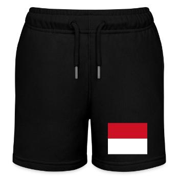 Monaco - Short de jogging enfant bio Stanley/Stella - noir - Devant