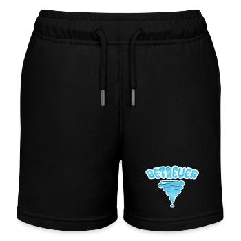 Beruf Betreuer - Kinder Organic Joggingshorts Mini Bolter von Stanley/Stella - Schwarz - Vorne