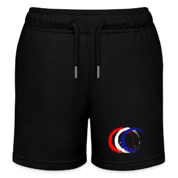 Kroatien - Kinder Organic Joggingshorts Mini Bolter von Stanley/Stella - Schwarz - Vorne