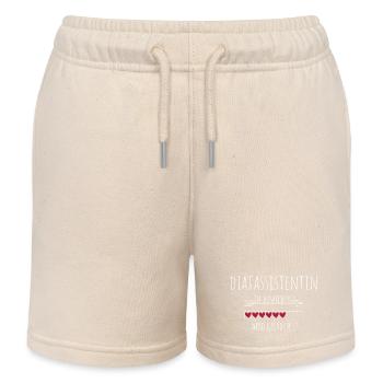 Diätassistentin in Ausbildung Geschenk - Kinder Organic Joggingshorts Mini Bolter von Stanley/Stella - Natur - Vorne