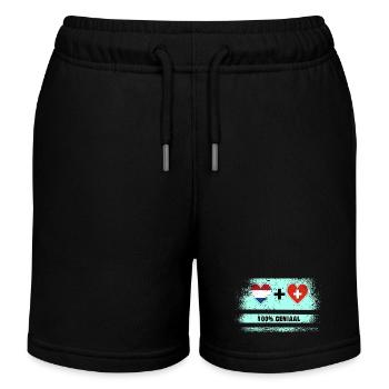 Haben Sie die Niederlande und die Schweiz in Ihr Herz geschlossen? - Kinder Organic Joggingshorts Mini Bolter von Stanley/Stella - Schwarz - Vorne