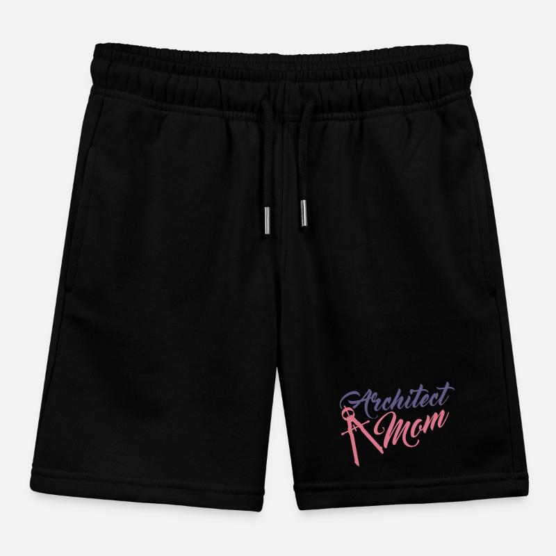 Drôle De Maman Architecte Short de jogging enfant bio Stanley/Stella