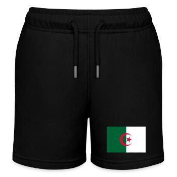 Drapeau Algérie - Short de jogging enfant bio Stanley/Stella - noir - Devant