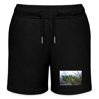 fabiolous world Regenzeit - Kinder Organic Joggingshorts Mini Bolter von Stanley/Stella - Schwarz - Vorne