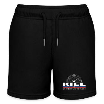 Kiel - Kinder Organic Joggingshorts Mini Bolter von Stanley/Stella - Schwarz - Vorne