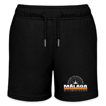 Malaga - Kids Organic Sweat Shorts by Stanley/Stella - black - Front