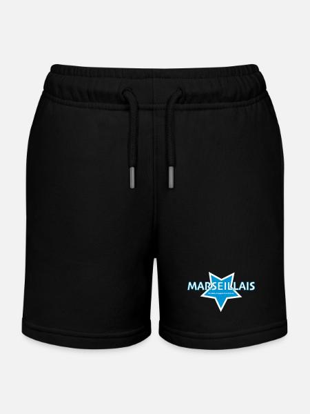 Marseillais à jamais - Short de jogging enfant bio Stanley/Stella - noir