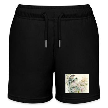 2 Vögel auf einem Zweig - Kinder Organic Joggingshorts Mini Bolter von Stanley/Stella - Schwarz - Vorne