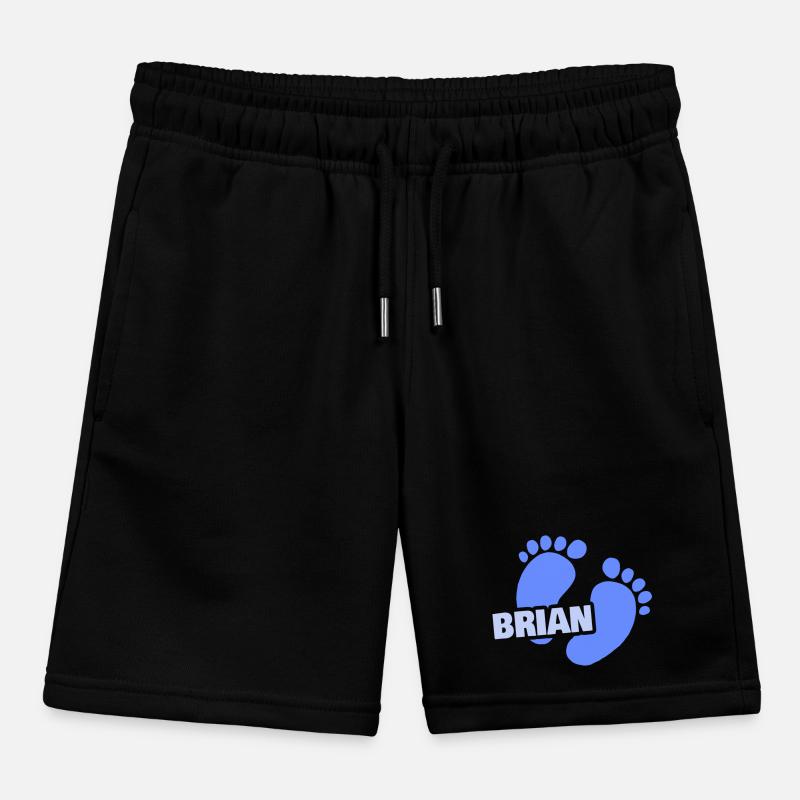 Brian as a birth Kids Organic Sweat Shorts by Stanley/Stella