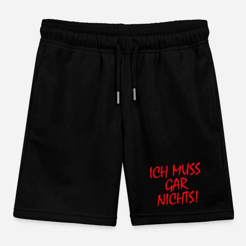 Ich muss gar nichts Kinder Organic Joggingshorts Mini Bolter von Stanley/Stella