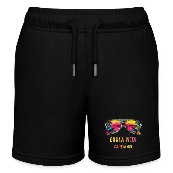 CHULA VUE - Short de jogging enfant bio Stanley/Stella - noir - Devant