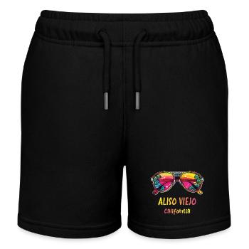 ALISO VIEJO Kalifornien - Kinder Organic Joggingshorts Mini Bolter von Stanley/Stella - Schwarz - Vorne