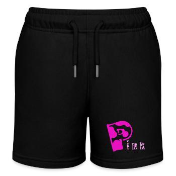Rose - Short de jogging enfant bio Stanley/Stella - noir - Devant