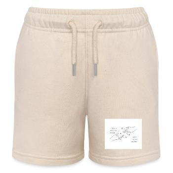 never ever - Kinder Organic Joggingshorts Mini Bolter von Stanley/Stella - Natur - Vorne