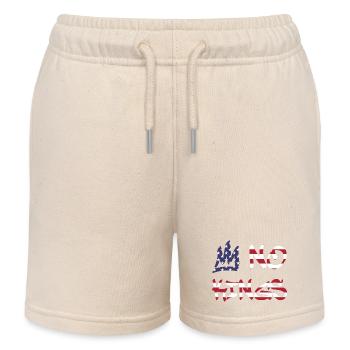 No Kings in America since 1776 Flagge USA - Kinder Organic Joggingshorts Mini Bolter von Stanley/Stella - Natur - Vorne