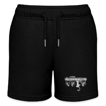 dmxcat - Kinder Organic Joggingshorts Mini Bolter von Stanley/Stella - Schwarz - Vorne