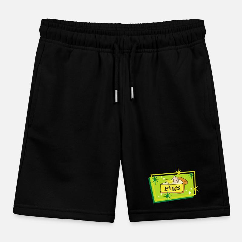 cheesecake lovers Kids Organic Sweat Shorts by Stanley/Stella