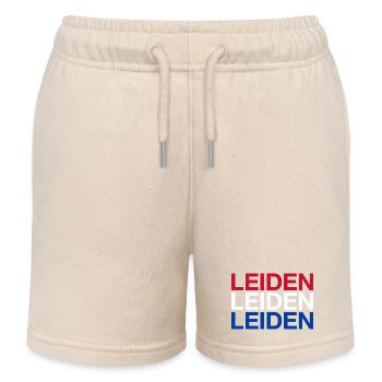 LEIDEN Netherlands Niederlande Flgge - Kinder Organic Joggingshorts Mini Bolter von Stanley/Stella - Natur - Vorne