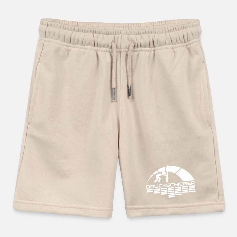 Druckschieber Arc Logo Kinder Organic Joggingshorts Mini Bolter von Stanley/Stella