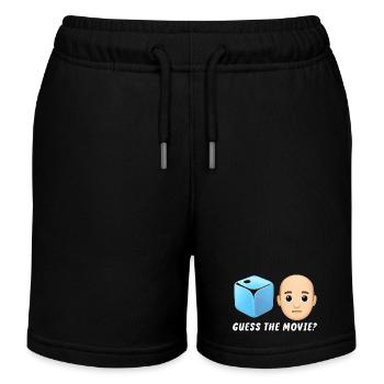 Film Mystery Design - Kinder Organic Joggingshorts Mini Bolter von Stanley/Stella - Schwarz - Vorne