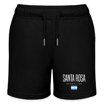 Santa Rosa Argentine Argentine - Short de jogging enfant bio Stanley/Stella - noir - Devant