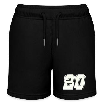 20 Zahl - Kinder Organic Joggingshorts Mini Bolter von Stanley/Stella - Schwarz - Vorne