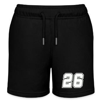Zahl 26  - Kinder Organic Joggingshorts Mini Bolter von Stanley/Stella - Schwarz - Vorne