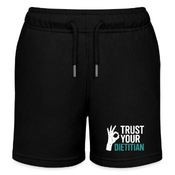Registrierter Ernährungsberater mit Zertifizierung als Ernährungsberater (Registered Dietitian Certified Counselor) - Kinder Organic Joggingshorts Mini Bolter von Stanley/Stella - Schwarz - Vorne